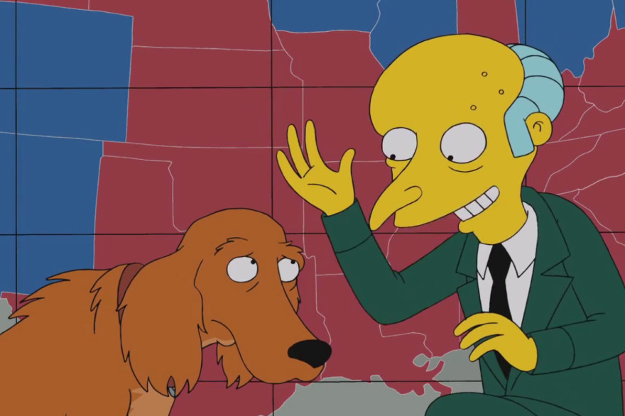 Mr-Burns-Endorses-Romney